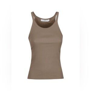 IRO PARIS Palisso Tank in Warm Taupe NWT.